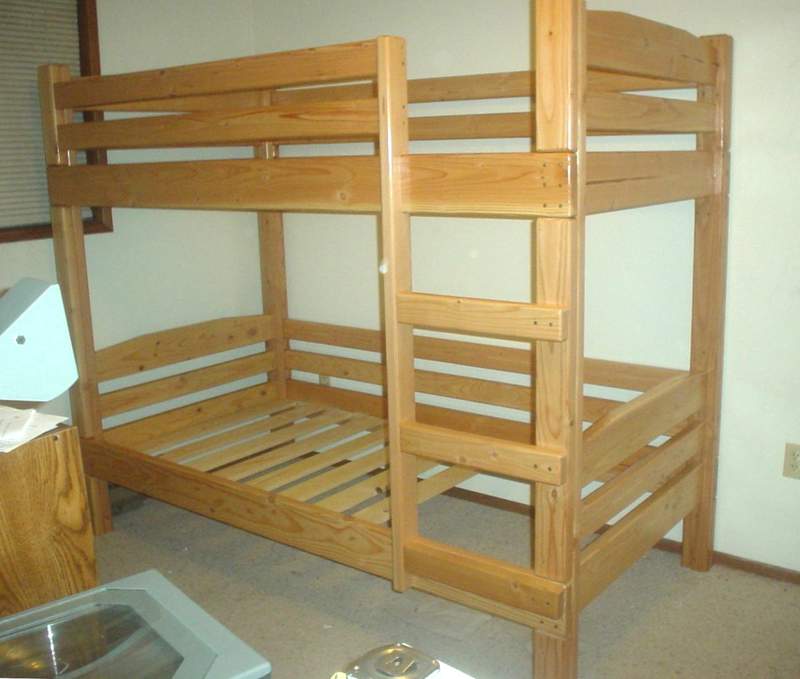Loft Bed Or A Bunk For My Boy, How To Make Wooden Bunk Beds